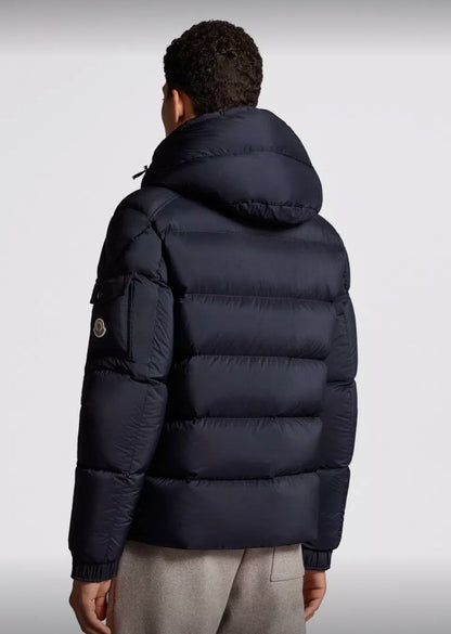 Moncler Vezere Short Down Jacket Dark Blue