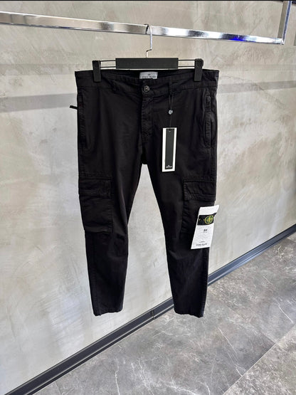 Stone Island Compass-badge tapered cargo trousers