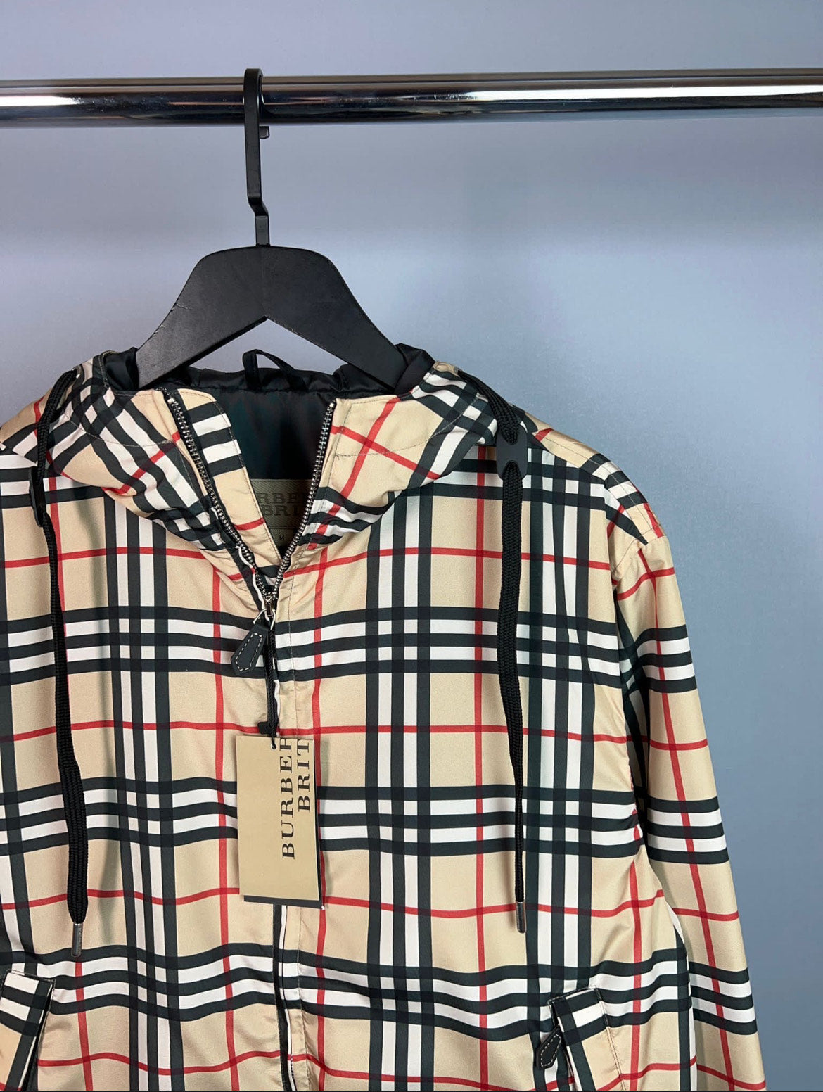 Burberry Jackets beige check