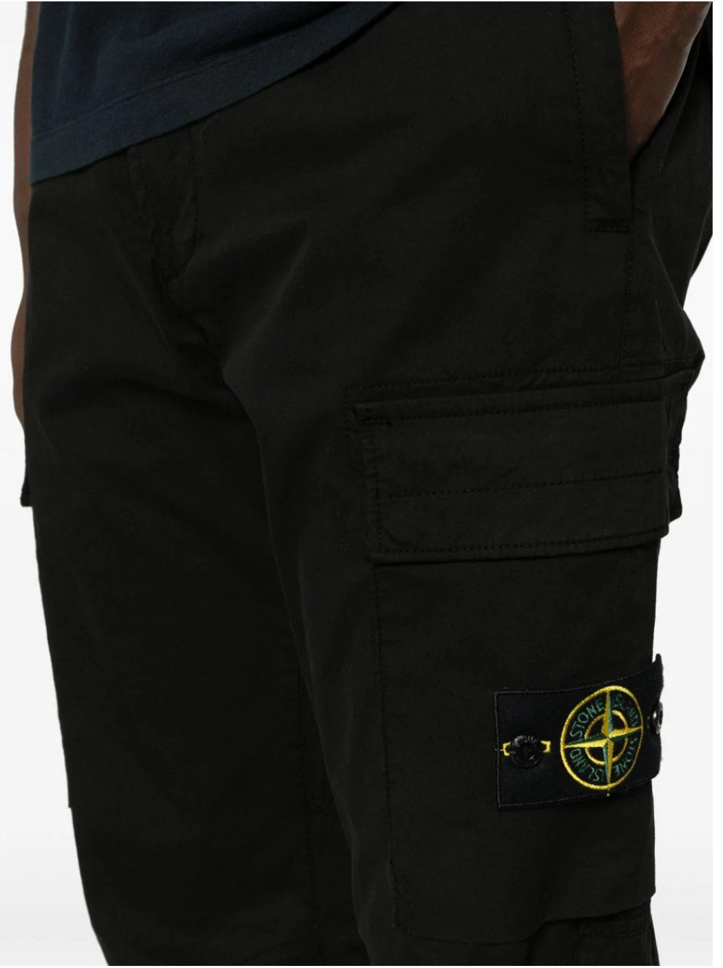 Stone Island Compass-badge tapered cargo trousers