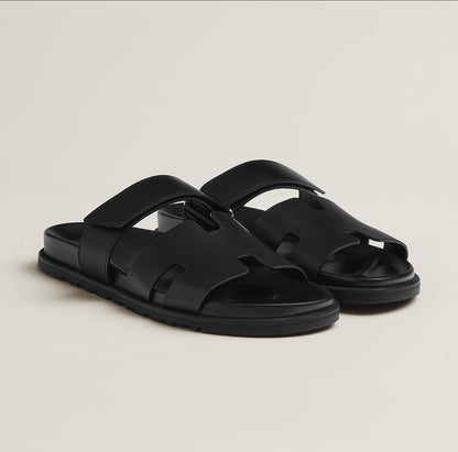 Hermes Cyphre Sandal Black