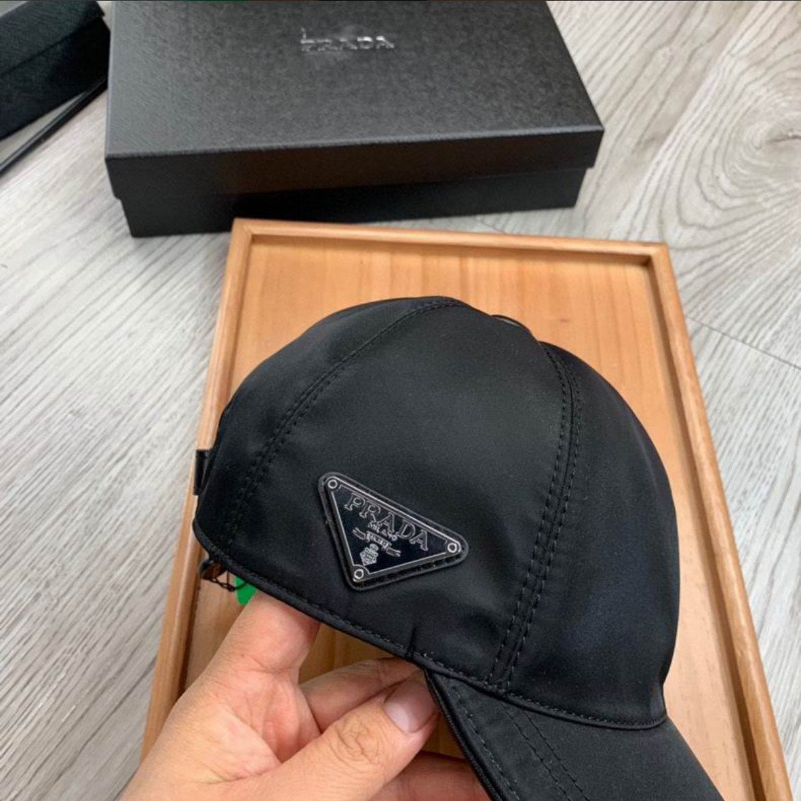 Prada Re-Nylon baseball Cap