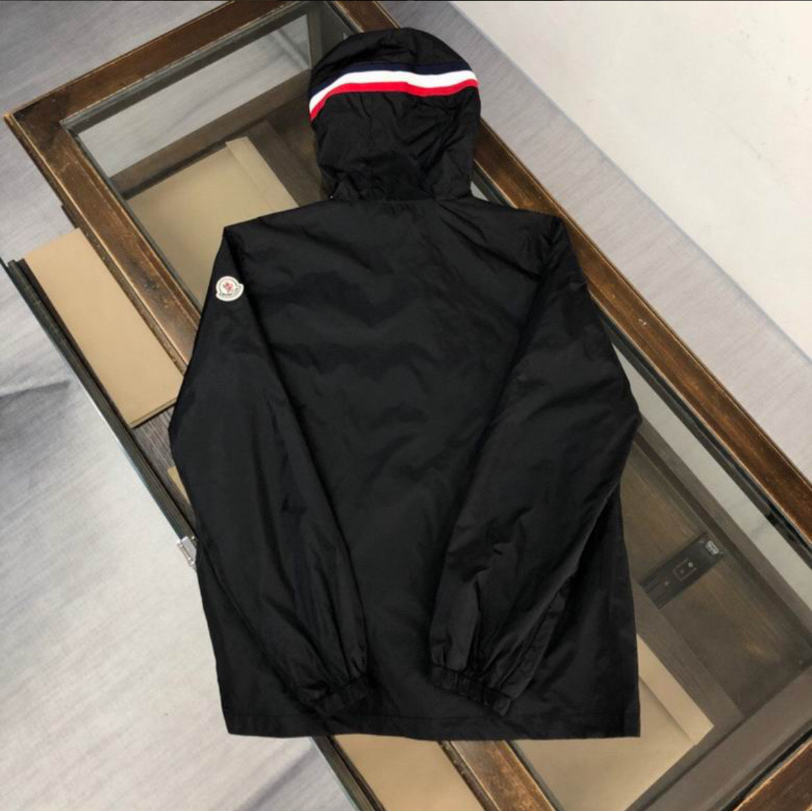 Moncler Grimpeurs jackets  Black met driehoek