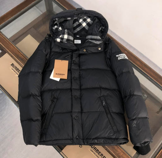 Burberry Lockwell Puffer Jacket Black