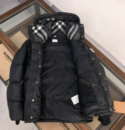 Burberry Lockwell Puffer Jacket Black