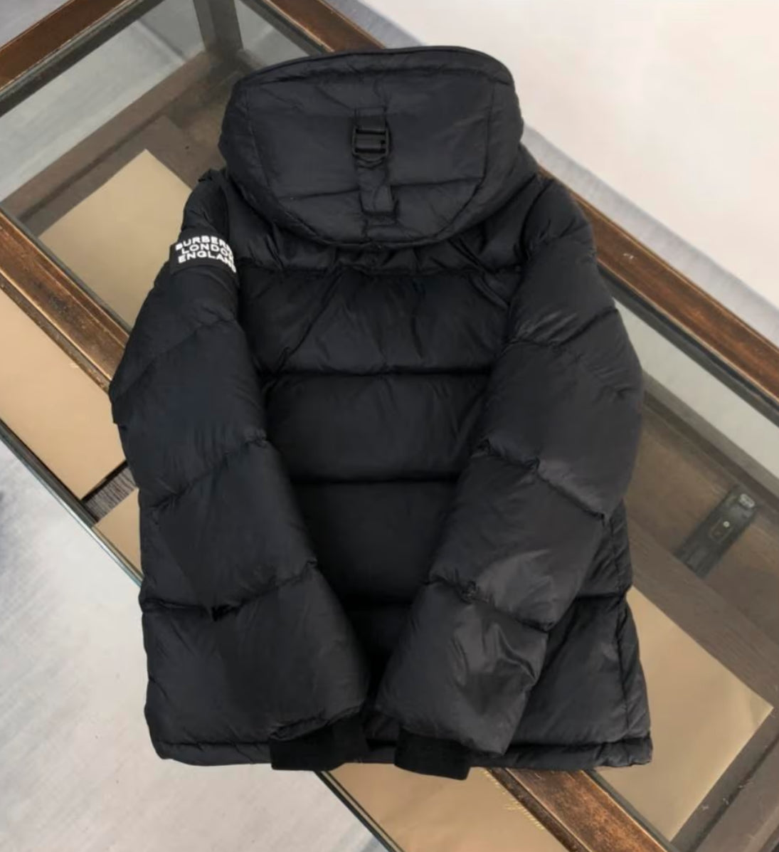 Burberry Lockwell Puffer Jacket Black