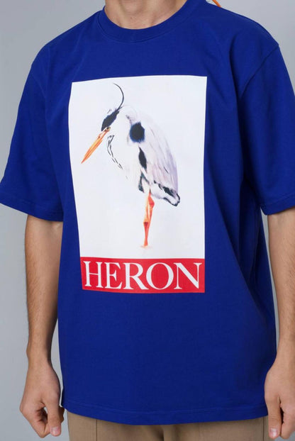 Heron Preston Graphic Print Saxe Darkblue