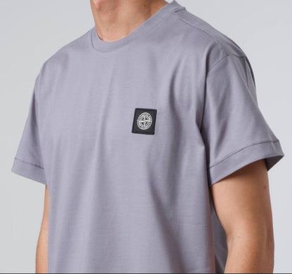 Stone Island Compass Patch T-shirt Grey