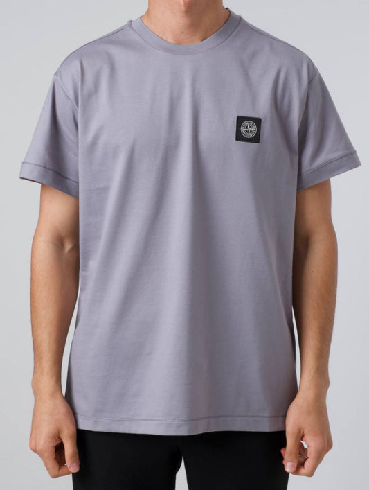 Stone Island Compass Patch T-shirt Grey