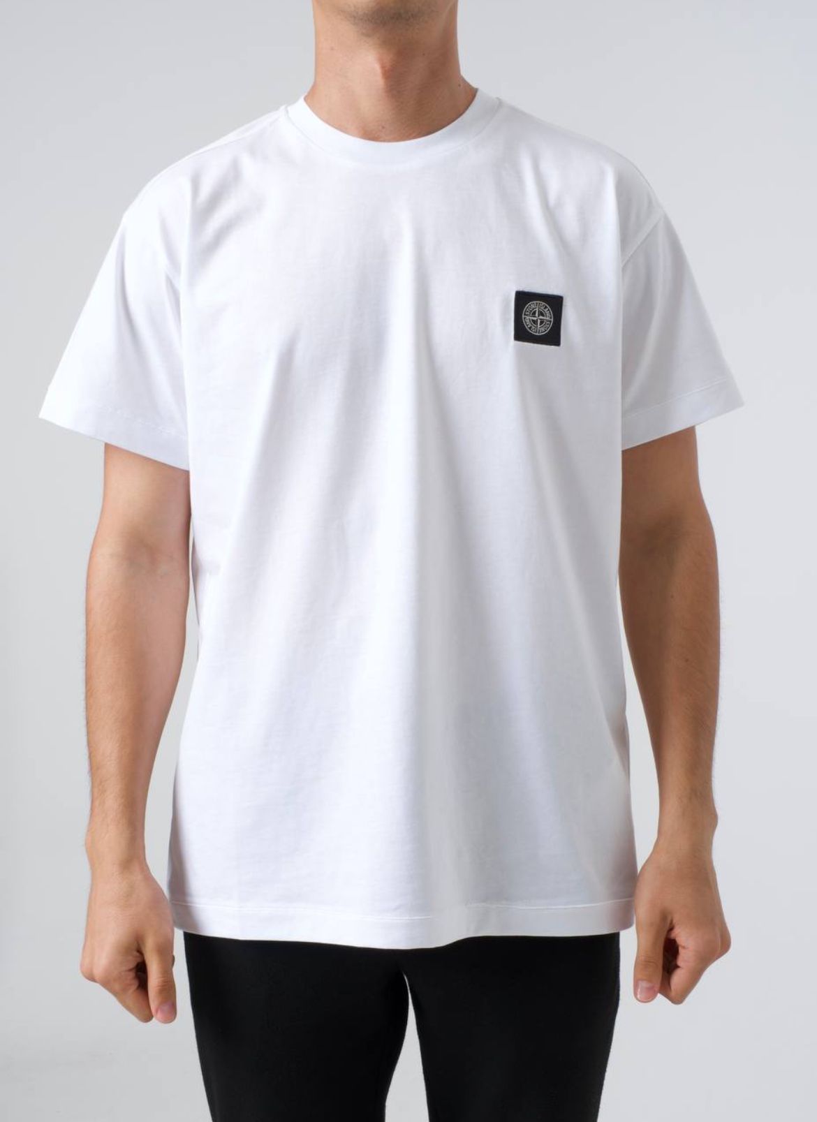 Stone Island Compass Patch T-shirt White