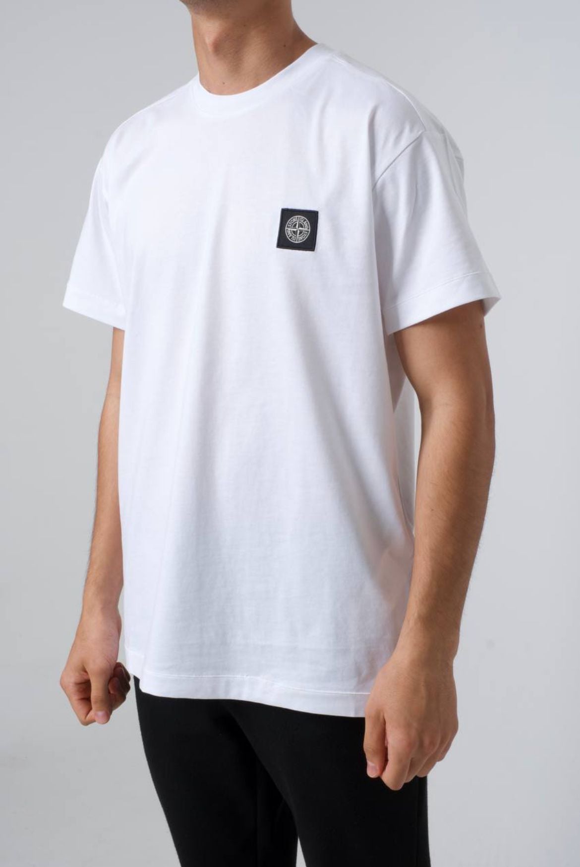 Stone Island Compass Patch T-shirt White