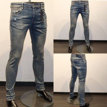 Amiri Slim Fit Jeans Blue