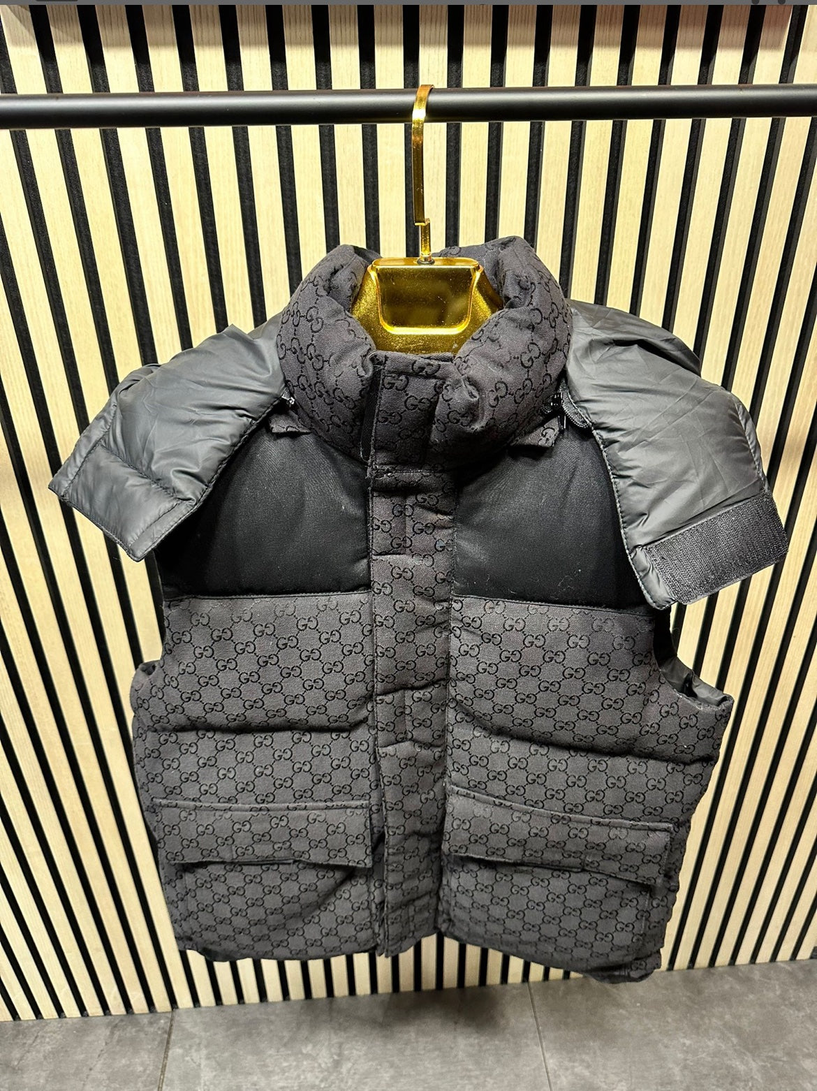 Gucci bodywarmer Black