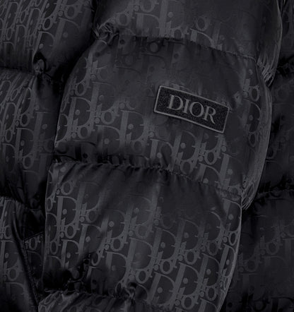 Dior oblique winter jacket black