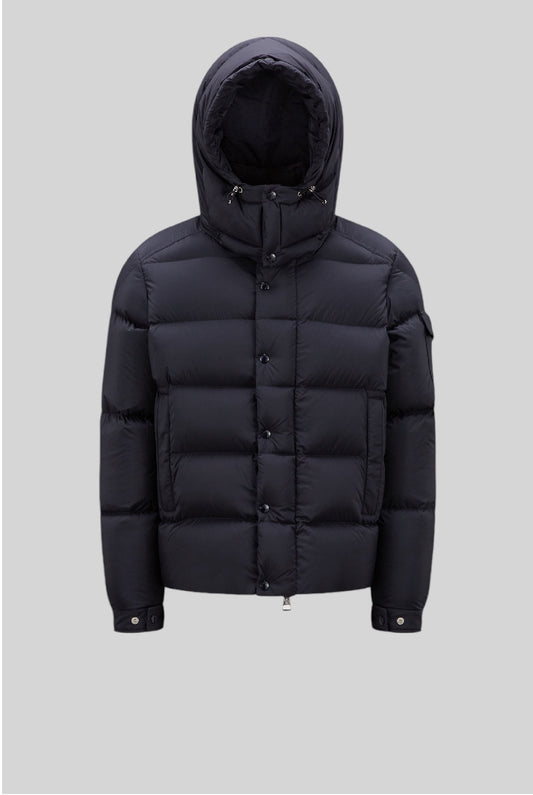 Moncler Vezere Short Down Jacket Dark Blue