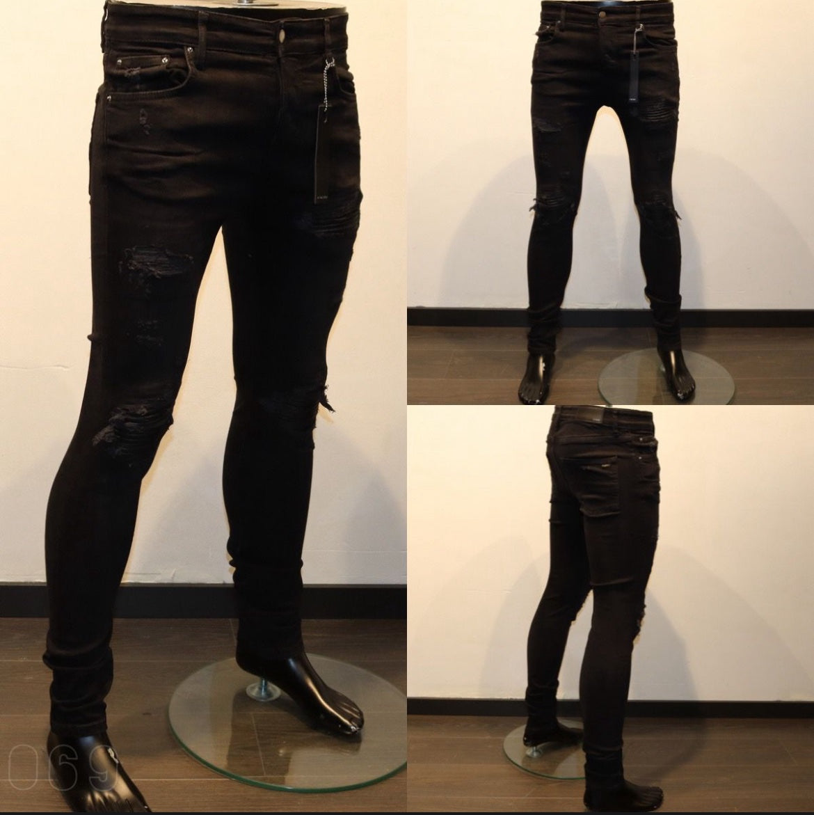 Amiri Slimfit Jeans Black