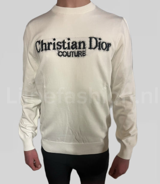 Dior Couture Sweater White