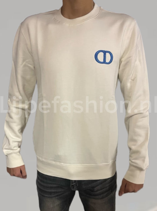 Dior CD Sweater White