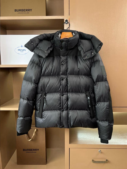 Burberry Detachable-Sleeve Puffer Jacket